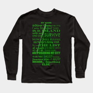 Arrow opening Long Sleeve T-Shirt